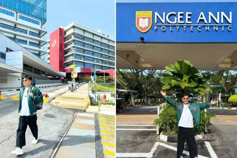 Dennis Chew graduates from Ngee Ann Polytechnic at 51