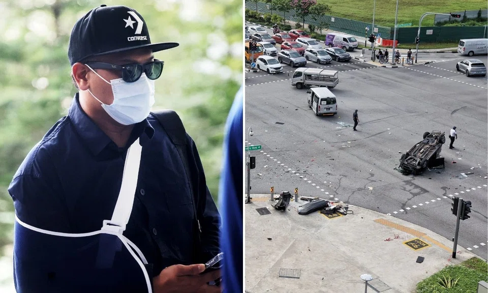 tampines crash driver pleads guilty