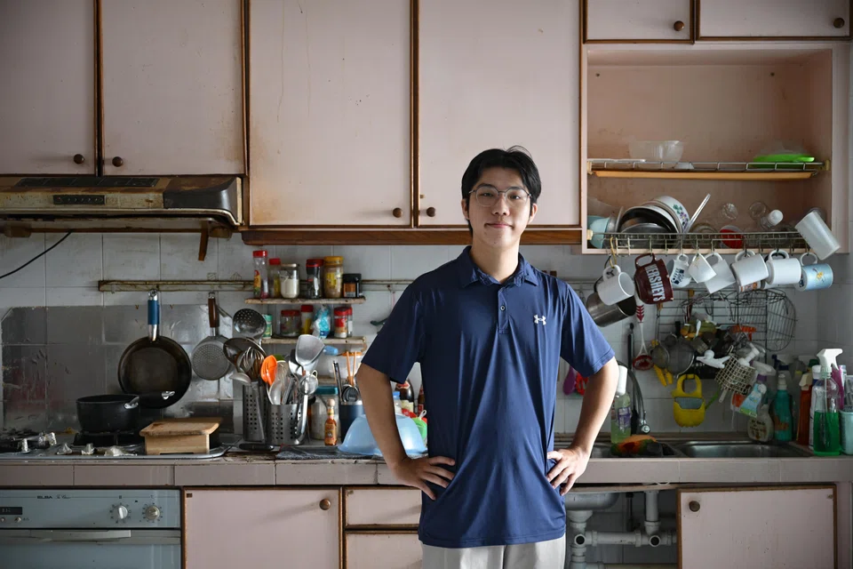 Samuel Chew, 26, who was diagnosed with hearing loss in kindergarten and uses hearing aids, secured the Asia Pacific Breweries Foundation Scholarship for Persons with Disabilities in 2025.