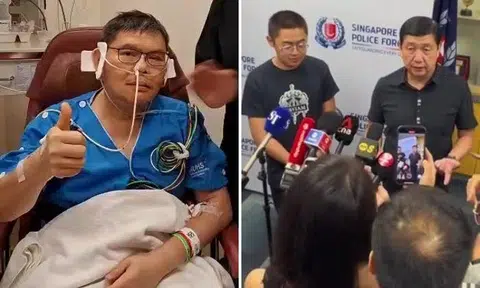 Church stabbing: Priest stable after surgery to close wounds, 2 men commended for disarming assailant