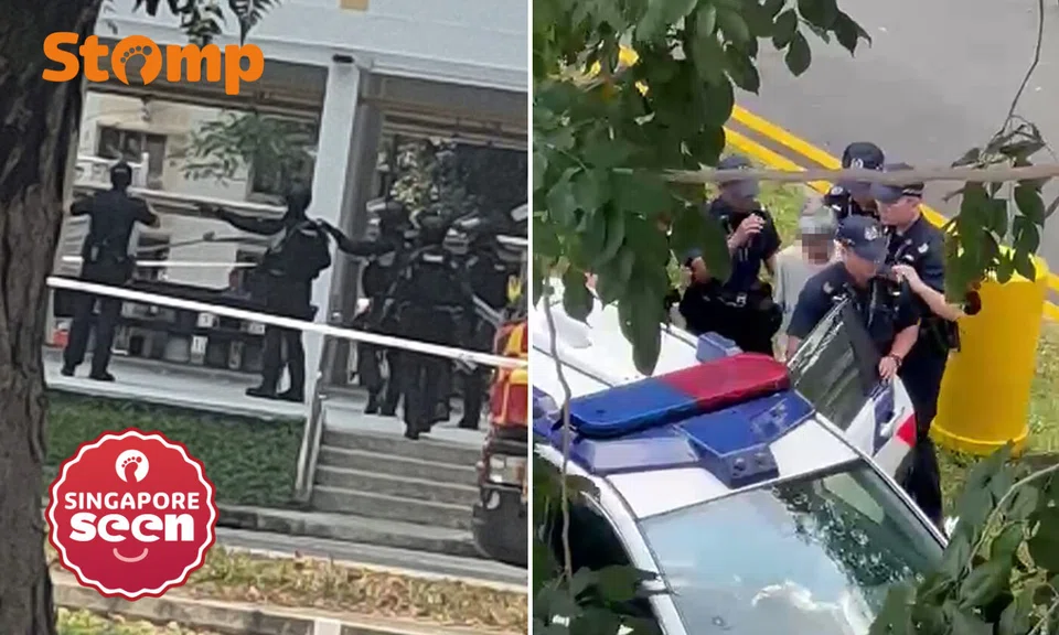 Man arrested in Toa Payoh after allegedly threatening dad with knife for wanting mum to take TCM medicine