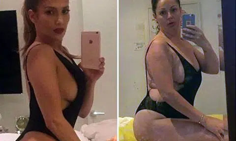 Woman imitates sexy poses by popular celebs -- and the results are epic