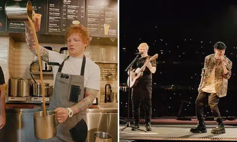 British singer Ed Sheeran makes teh tarik, learns JJ Lin song in Mandarin while in Singapore