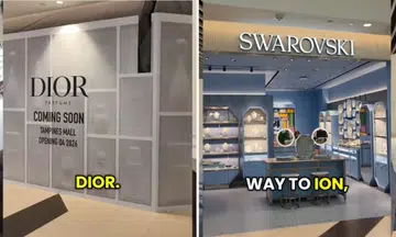 Tampines Mall luxury brands