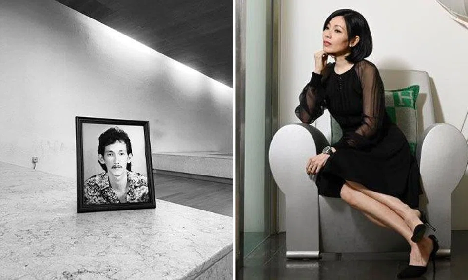 Home-grown actress-host Sharon Au (right) lost her father, Mr Jeffrey Au, on Christmas Day in 2023. ST PHOTO: DESMOND WEE