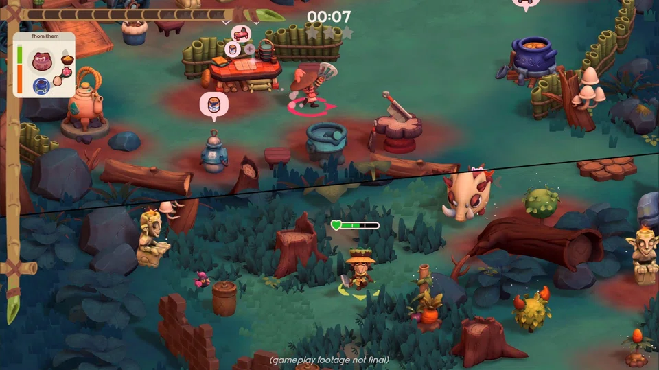 In Sedap!, players must serve up delicacies and fight monsters across 42 levels of a South-east Asia-inspired fantasy world.