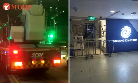 Smell of smoke and charcoal as fire breaks out in TCM clinic at Hillion Mall