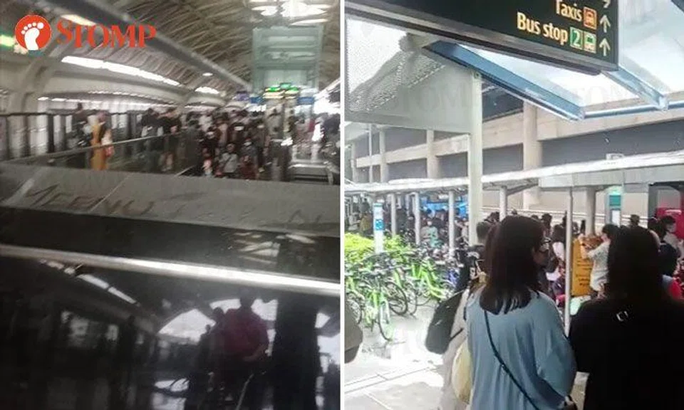 Passengers unhappy over train disruption due to power failure on East-West Line