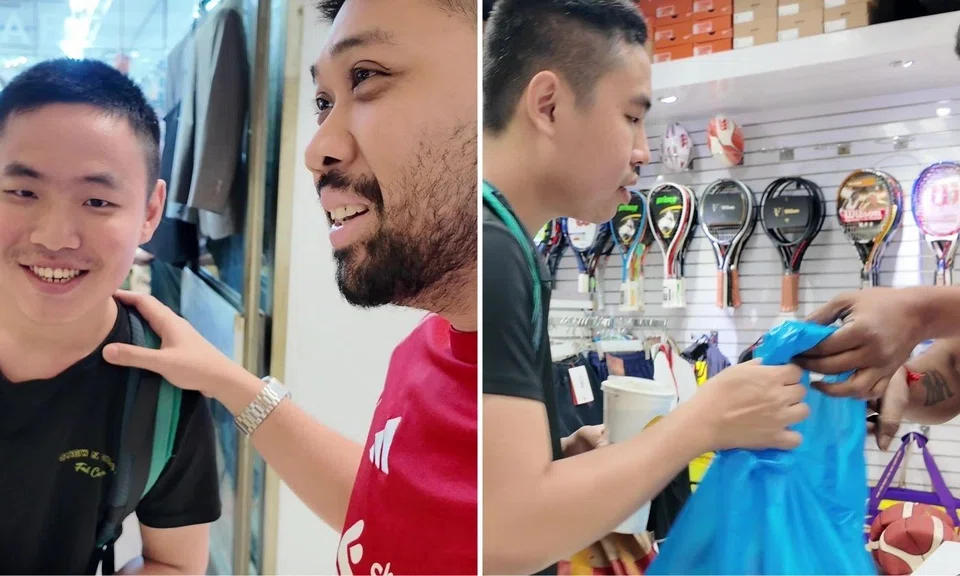 A TikToker offered to buy the man a basketball. 