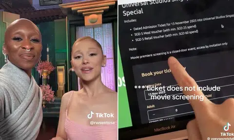 Fans shocked $93 Wicked premiere tickets at USS exclude movie screening