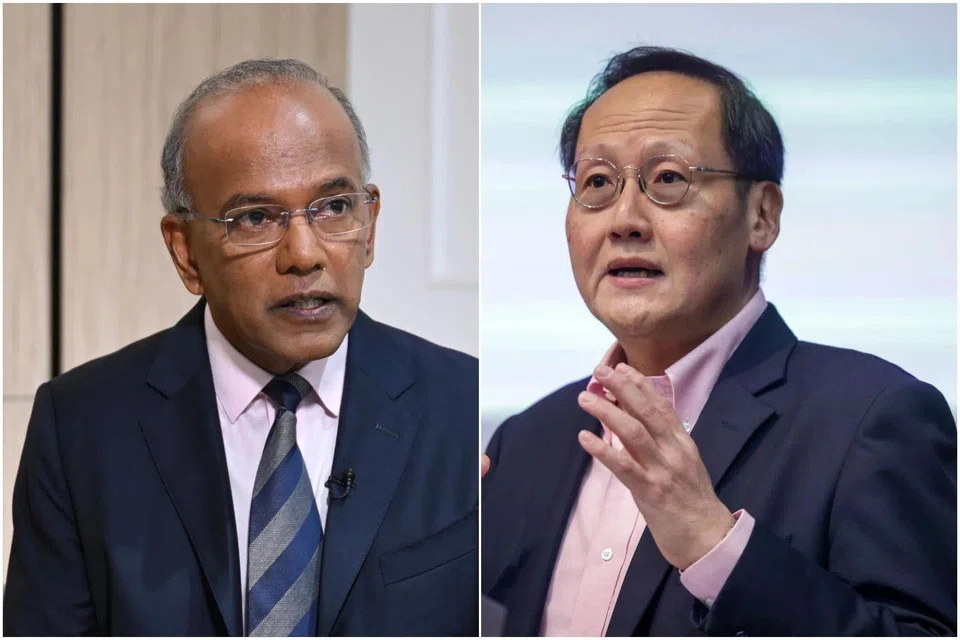 Law and Home Affairs Minister K. Shanmugam and Manpower Minister Tan See Leng set out their claims in documents that were each 49 pages long. 