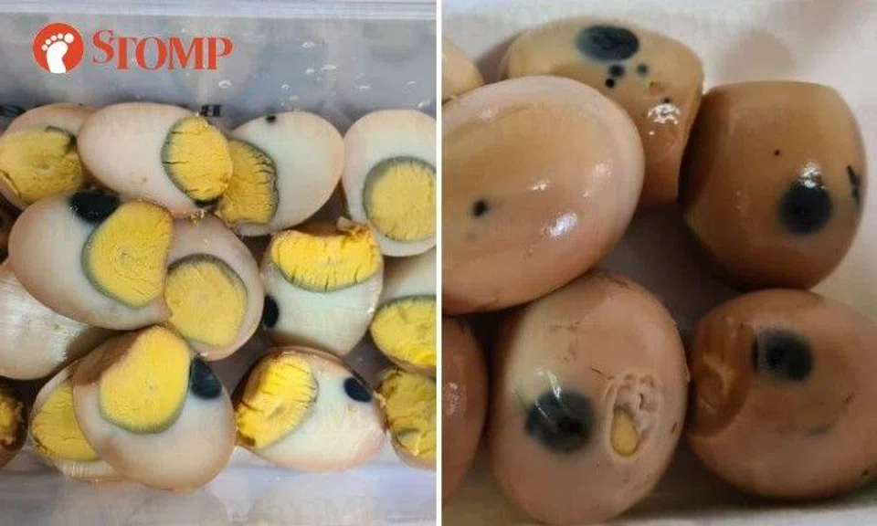 Dairy Farm investigating after customer finds 'black spots' in eggs purchased from Giant