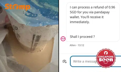 Pandapro user calls $0.96 refund for spilled milk tea a 'joke'