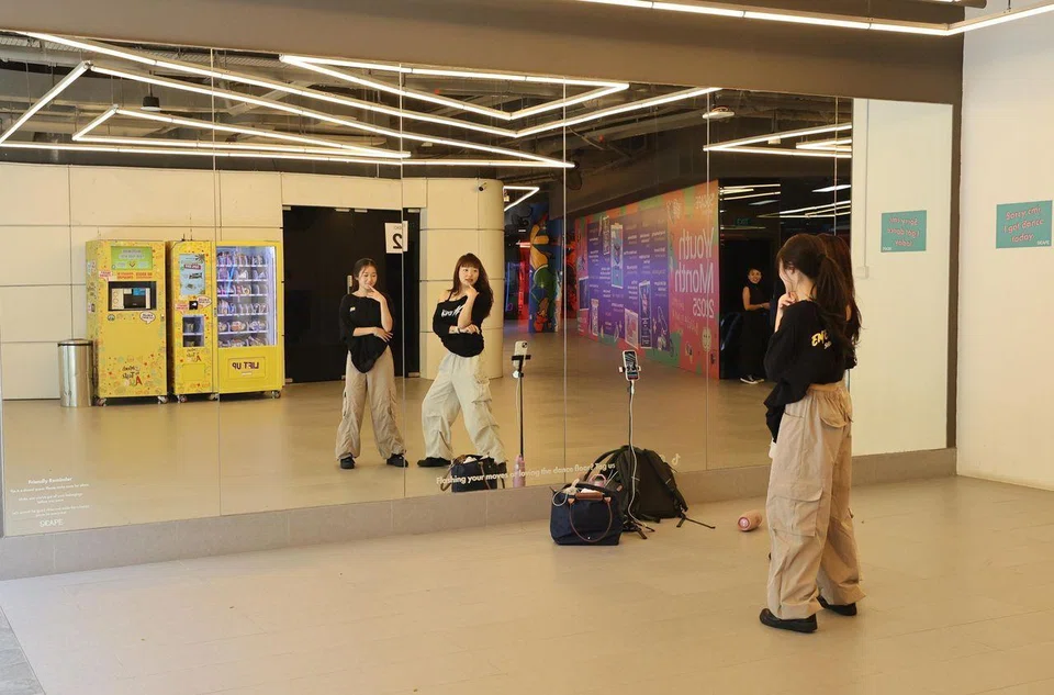 Some spaces in the five-storey building, like dance spaces, are already open for use.