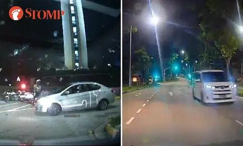 Cars going against flow of traffic at Changi Airport and Hougang: 'Get this driver off the road ASAP'