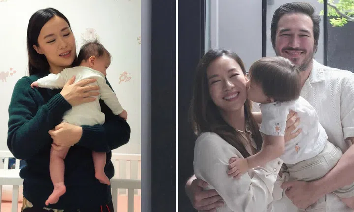 Actress Rebecca Lim opens up about body image struggles after giving birth