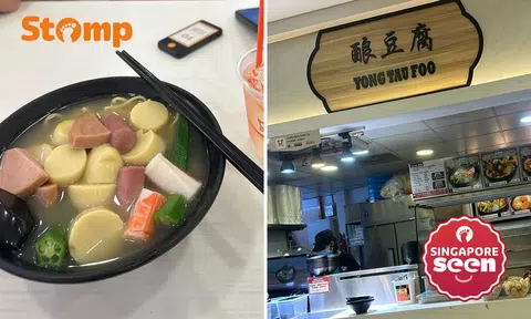 Woman upset after Koufu stall overcharges, then refunds her $0.80 for yong tau foo: 'It's still money'