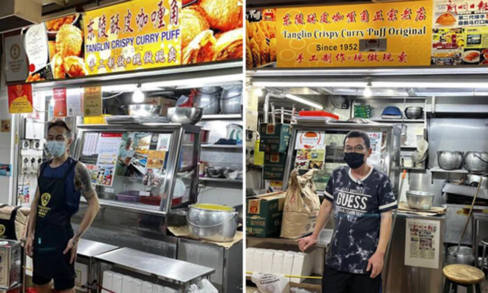 Younger brother Ray (left) and older brother Peter. Photos: Shin Min Daily News