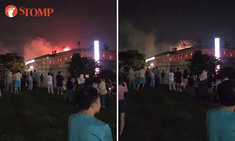 Stomper disappointed by 'invisible' fireworks at New Year countdown at Our Tampines Hub