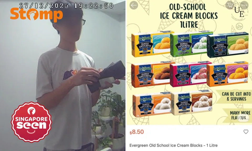 Teen boy goes door to door in Tampines, tells sob story and tricks family into paying $30 for $8.50 ice cream 