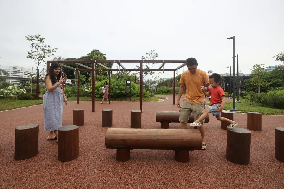 Forest Gym, an outdoor obstacle course, is dubbed the largest outdoor ActiveSG gym in Singapore.