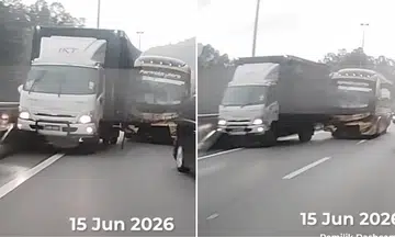 lorry driver runaway bus road