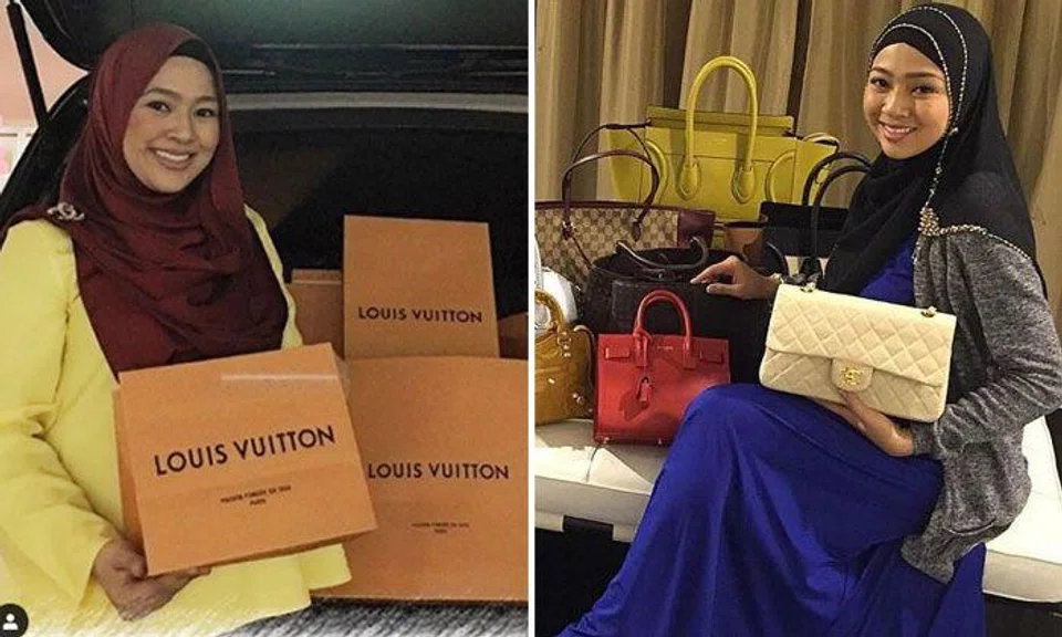 Singer Nur Sarah Aqilah Sumathi had brought back to Singapore branded goods she bought in Europe to sell them on Instagram between 2015 and 2017. PHOTOS: INSTAGRAM