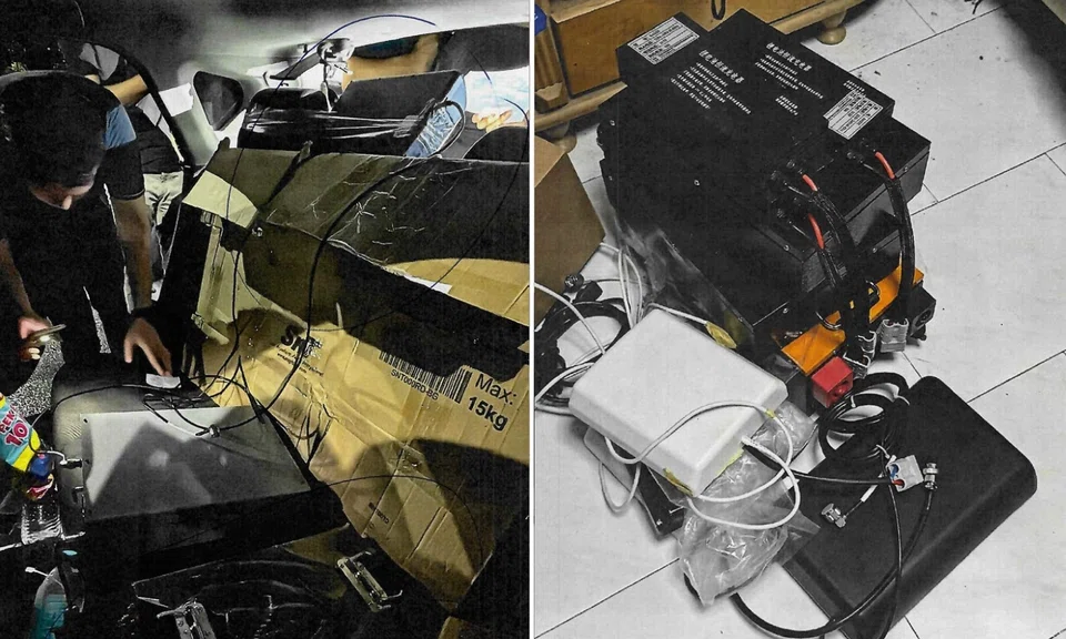 Man jailed for sending scam messages via blaster device