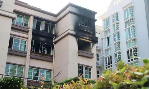 Man allegedly burns clothes after quarrel with wife, sets Kovan condo unit on fire