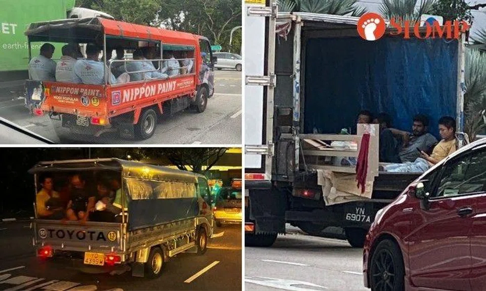 Several Stompers shared their concern for the way workers were transported in the back of lorries that the Stompers felt was unsafe.