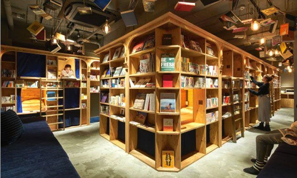 This beautiful 'library hotel' in Japan is every book lover's dream