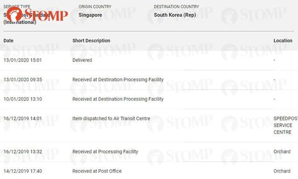 Man's Christmas gift becomes Lunar New Year present due to delay, SingPost responds