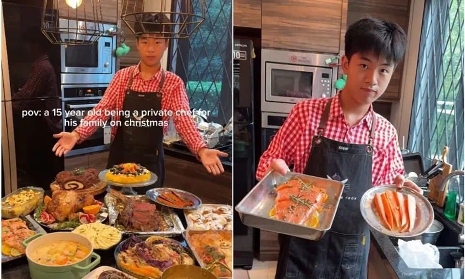 Ricardo Leonel Lau’s talent in the kitchen saw him preparing a 14-dish Christmas feast for his family in December 2024.