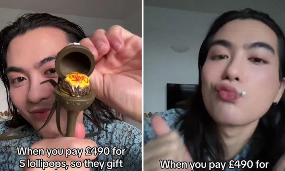 TikToker shows off $820 lollipop holder in viral video: 'It tastes good'