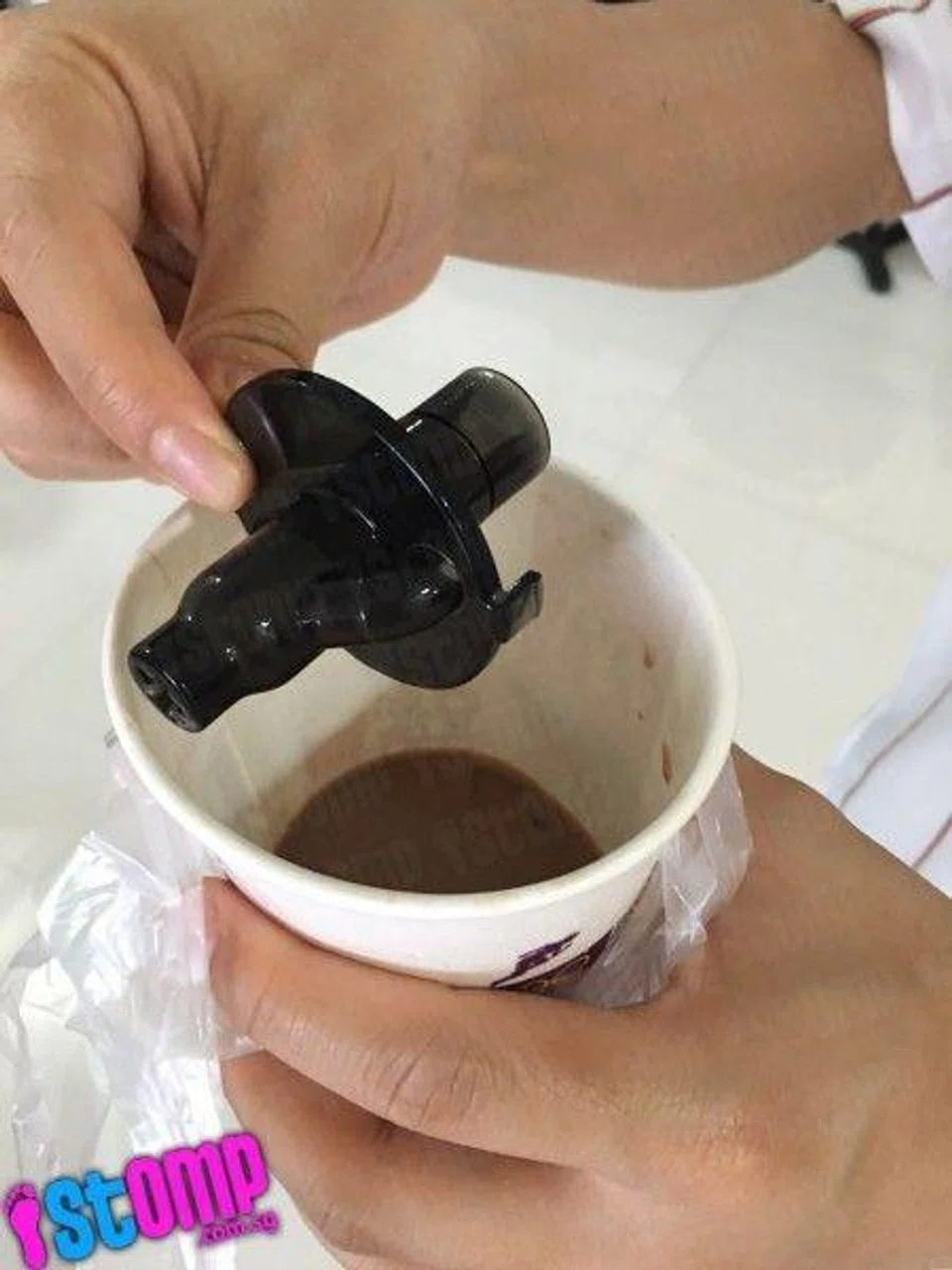 Would you like a 'filter' with your iced Milo?
