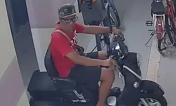 The police are looking for a man to assist with investigations into a case of theft of bicycle at New Punggol Road on May 29.
