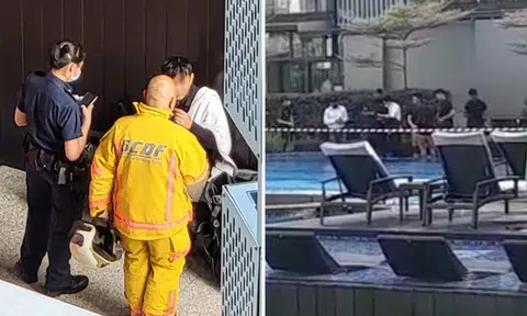 Man injured after explosion at Thomson condo pool while kids were having swimming lessons