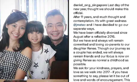 Celeb couple and Twelve Cupcakes owners Jaime Teo and Daniel Ong announce divorce after 11 years together