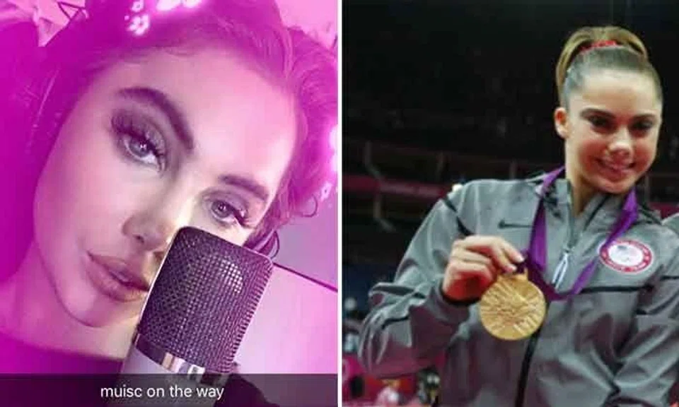 Former Olympic gymnast aspires to be pop icon -- and looks up to Taylor Swift