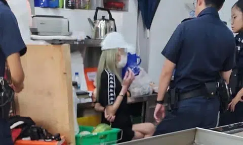 Staff chase after and catch woman, 26, who stole from 2 supermarkets in 1 day