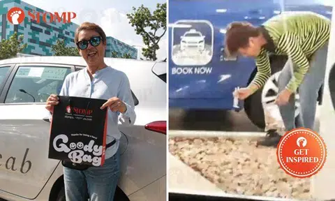 Silvercab driver who picked up litter gets Stomp Goody Bag: 'Some people laugh at me'
