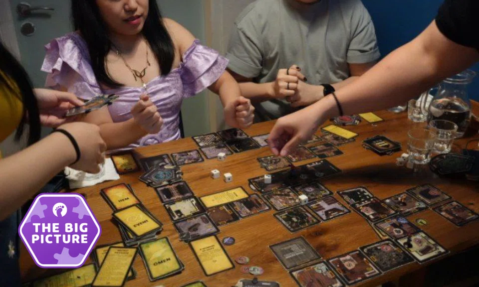 Board games have become a go-to for youths like Gen Liaw who prefer meaningful connection over clubbing and nightlife.