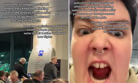 TikToker slammed for claiming Changi Airport water dispensers are only for the 'wealthy': 'Just walk over'