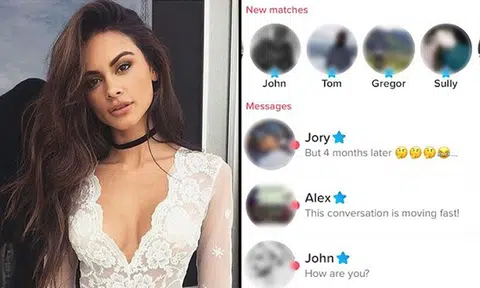 Model has 'world record' for most number of Tinder matches with 5,400 right swipes