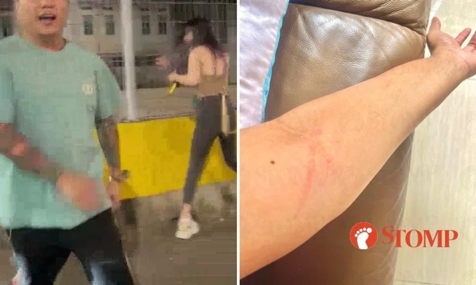 Sharing a video of the incident, Stomper M said it happened near the junction of Selegie Road and Serangoon Road early Sunday morning (March 19).