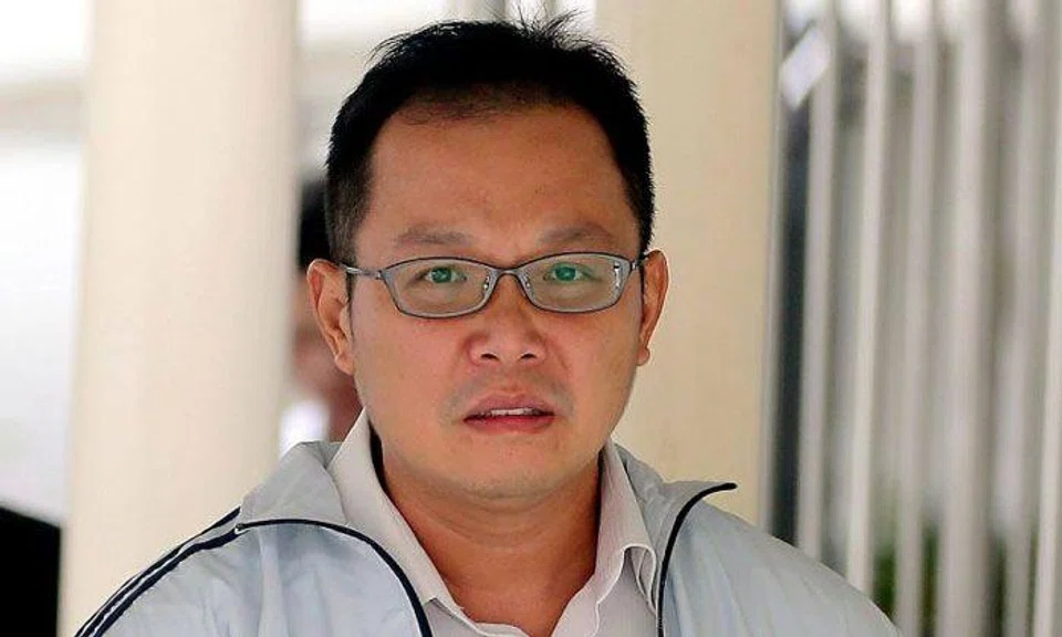 Secondary school teacher Daniel Wong Mun Meng was convicted on Thursday (Oct 5). ST PHOTO: WONG KWAI CHOW