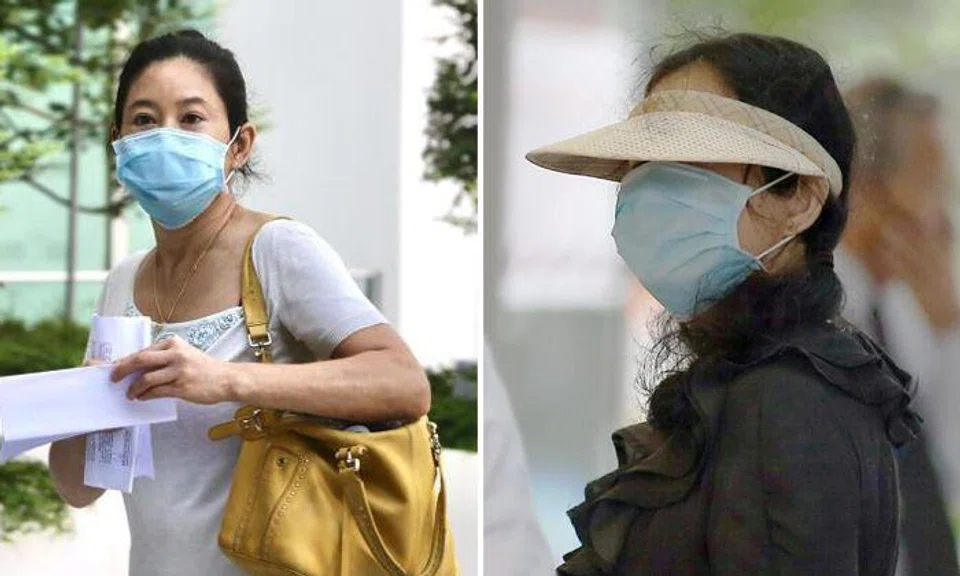 Singaporean Jin Yin is accused of flouting a control order under the Covid-19 (Temporary Measures) Act. Photos: Lianhe Zaobao, The Straits Times