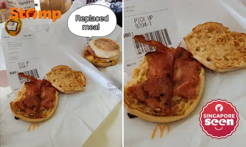 Man gets 'empty' McMuffin without egg, cheese and ham -- but here's why he's still loving it