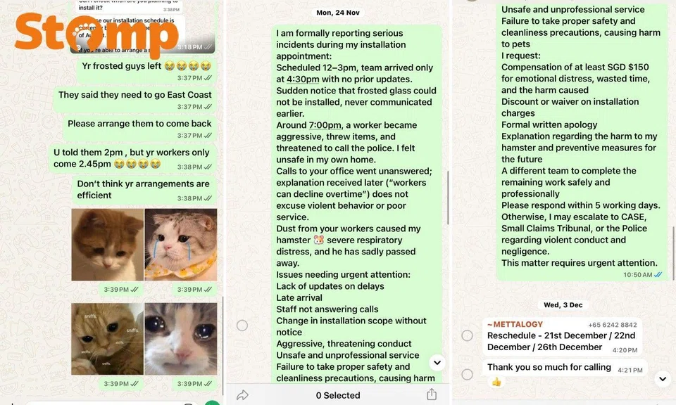 Stomper's messages with Mettalogy 