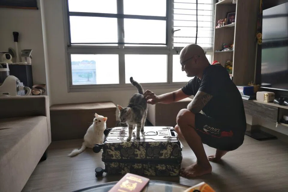 Mr Rizwan Habib recalls a time in his life living in a derelict temple with his mother when they were homeless.